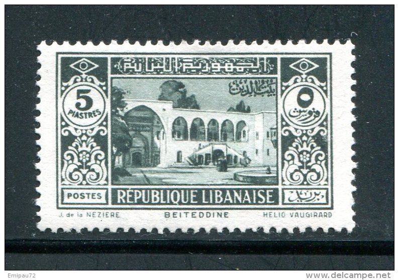 GRAND LIBAN- Y&T N°141- Neuf Avec Charnière * - Neufs