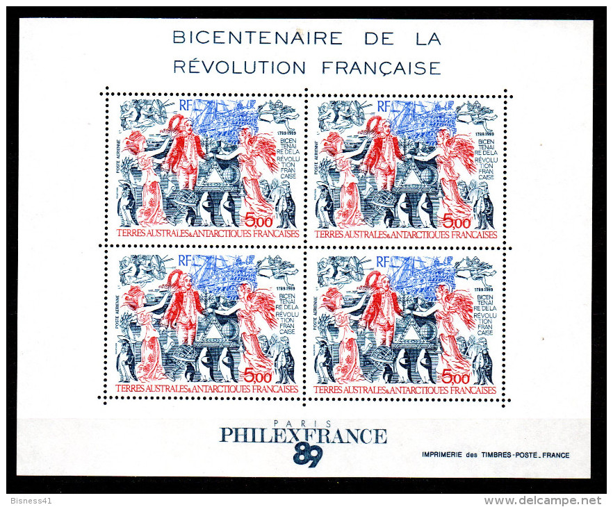 TGC/ TAAF Terres Australes BF 1  Neuf  XX  MNH , Cote :  12,50 € , Album 12 - Blocs-feuillets