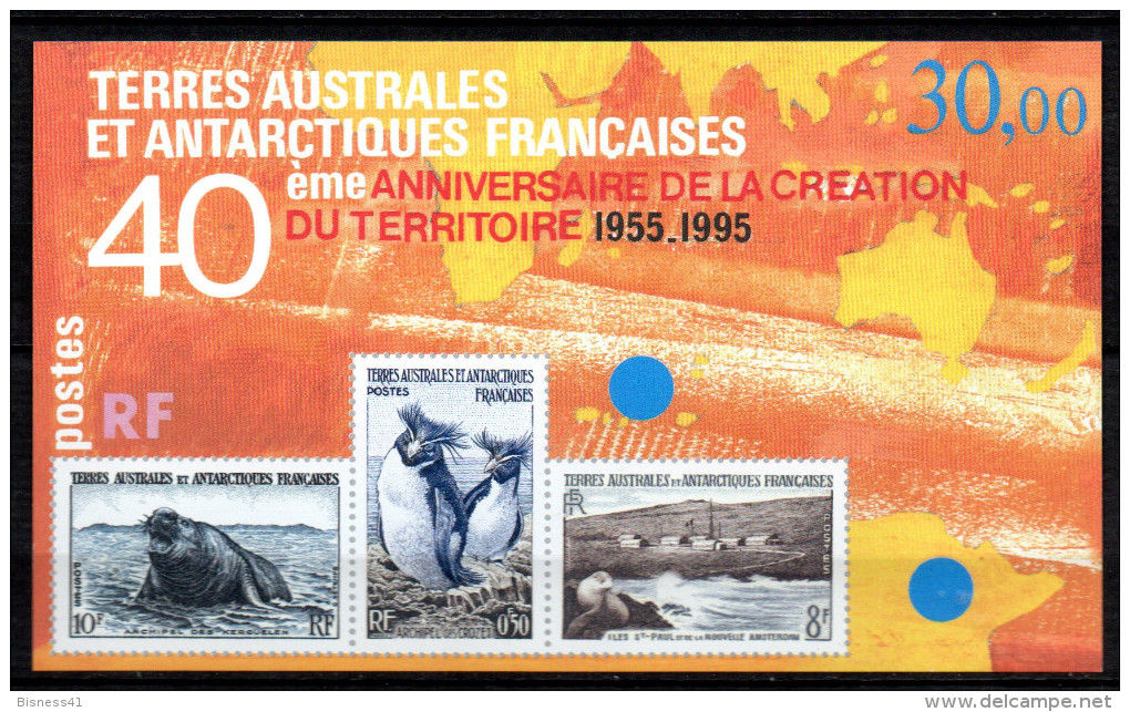 TGC/ TAAF Terres Australes BF 2  Neuf  XX  MNH , Cote :  14,50 € , Album 12 - Hojas Bloque