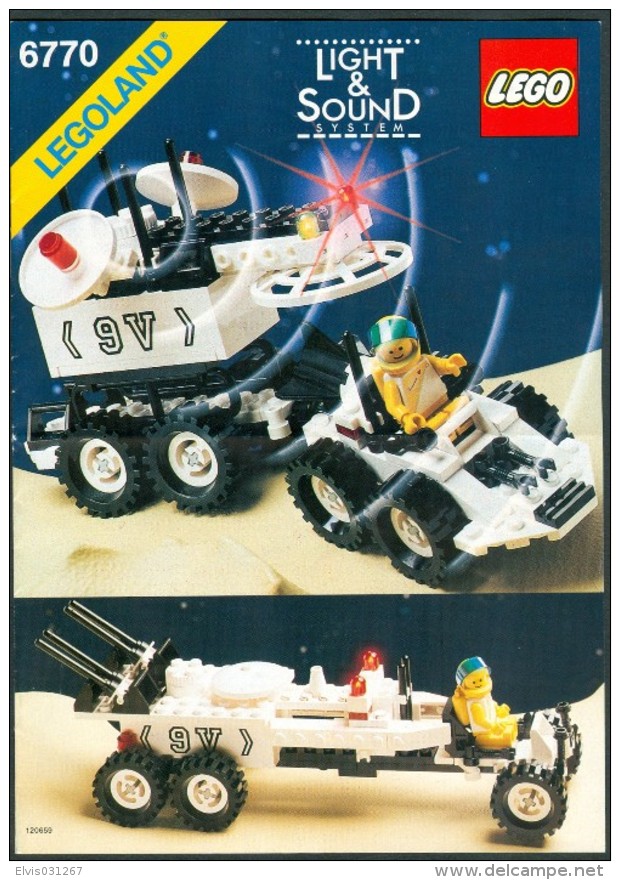 LEGO - 6770 INSTRUCTION MANUAL - Original Lego 1988 - Vintage - Catalogi