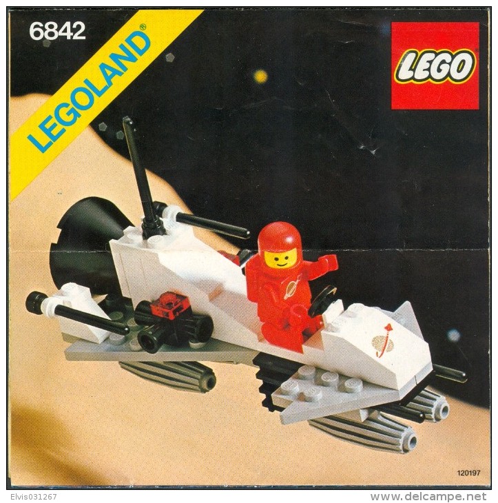 LEGO - 6842 INSTRUCTION MANUAL - Original Lego 1981 - Vintage - Catalogi