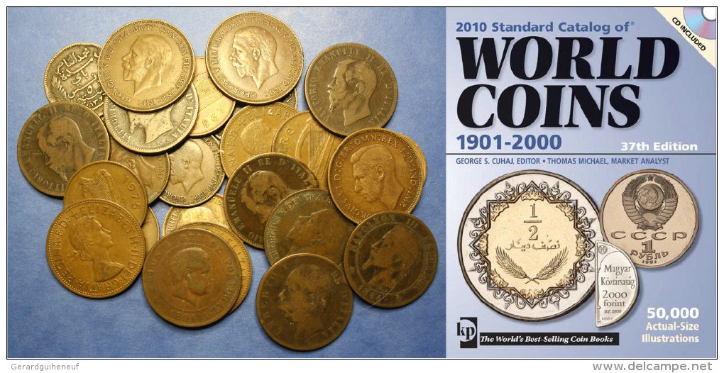 BRONZE : 25 Monnaies De 7 Pays + World Coins 2010 - Kilowaar - Munten