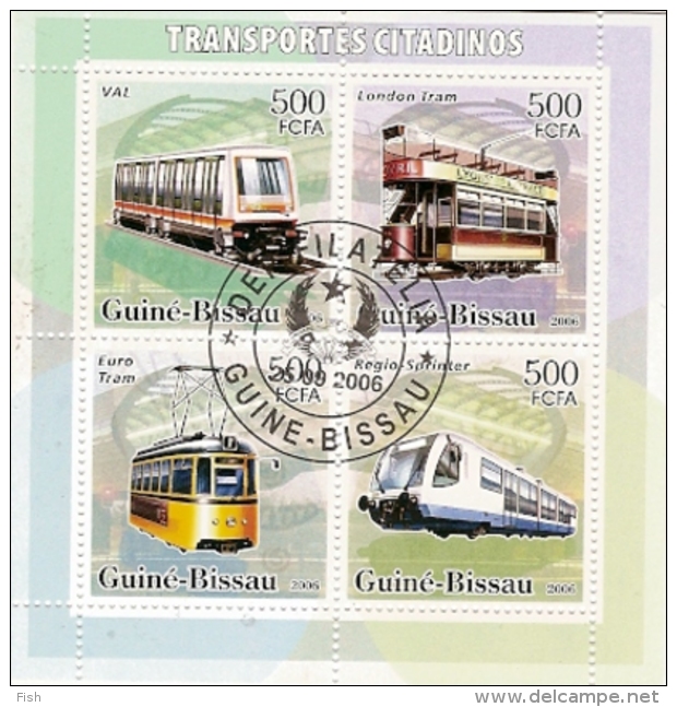 Guinea Bissau & Trains 2006 (L6) - Treni