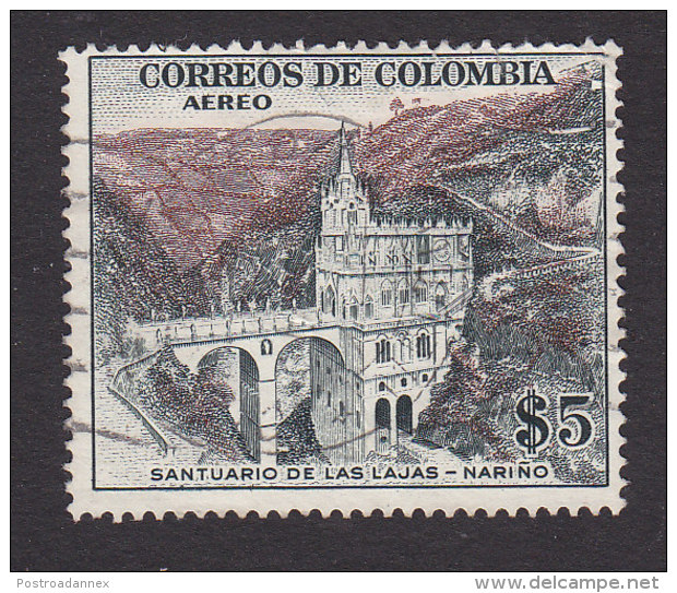 Colombia, Scott #C252, Used, Scenes Of Colombia, Issued 1954 - Colombia