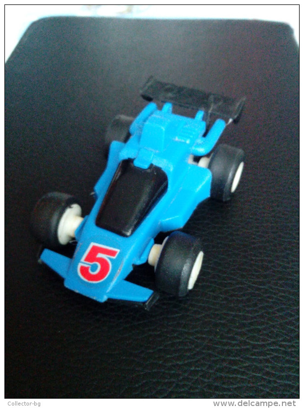 ULTRA RARE CAR FORMULA MODEL FRICTION MOVEMENT 1980 BULGARIA - Beperkte Oplage En Curiosa - Alle Merken