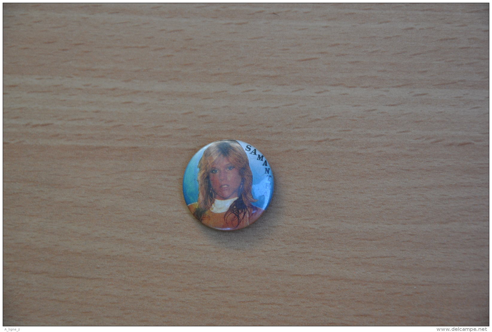 REF Y1  : Badge Ancien Epok 1980 Pop Rock New Wave Samantha Fox - Musique