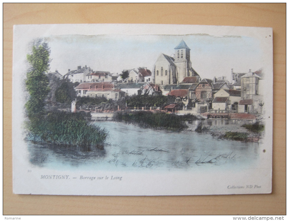 Montigny - Barrage Sur Le Loing - Montigny Le Bretonneux