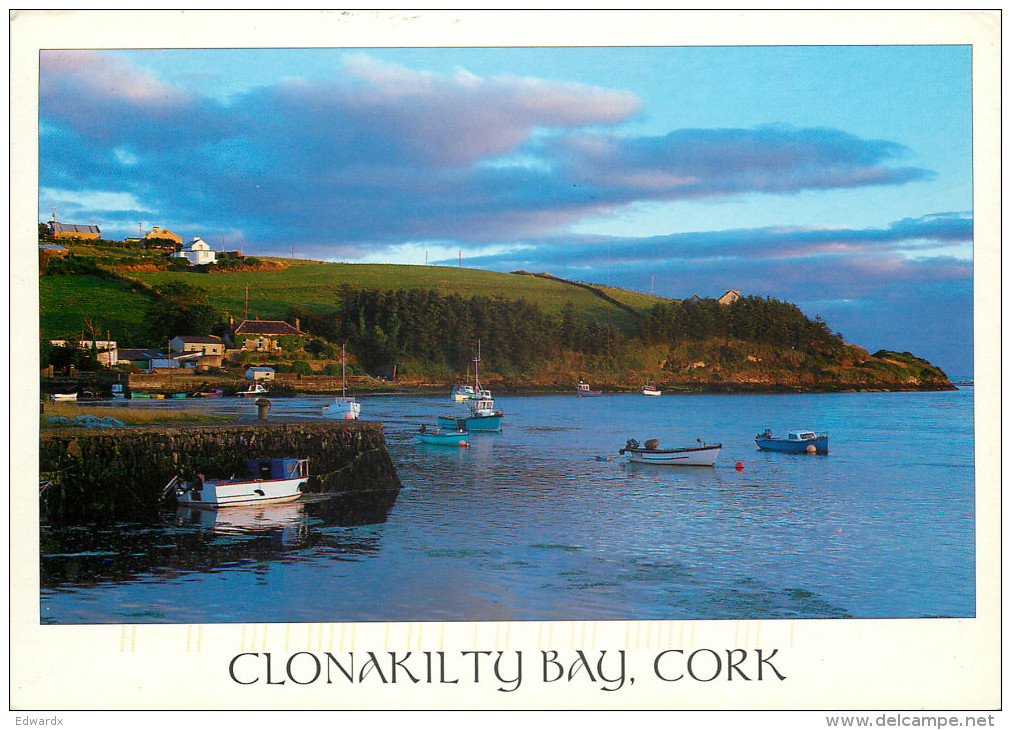 Clonakilty Bay, Cork, Ireland Postcard Posted 2007 Stamp - Cork