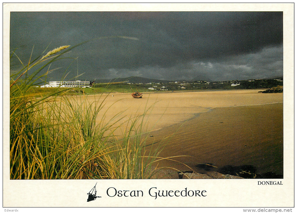 Ostan Gweedore, Bunbeg, Donegal, Ireland Postcard Posted 2006 Stamp - Donegal