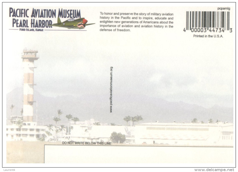 (1200) USA - Pearl Harbor (Hawaii) Pacific Aviation Museum - Airport - Aéroport - Aerodrome