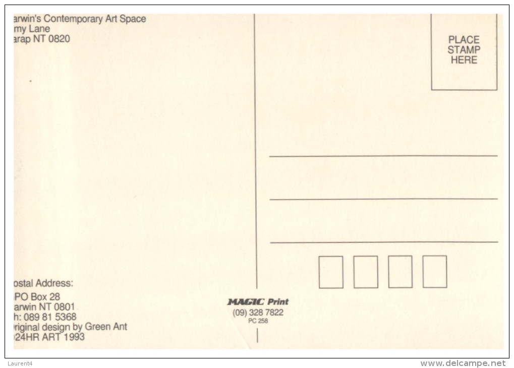 (QLD 676) Australia - NT - Darwin 24 Hr Art - Darwin