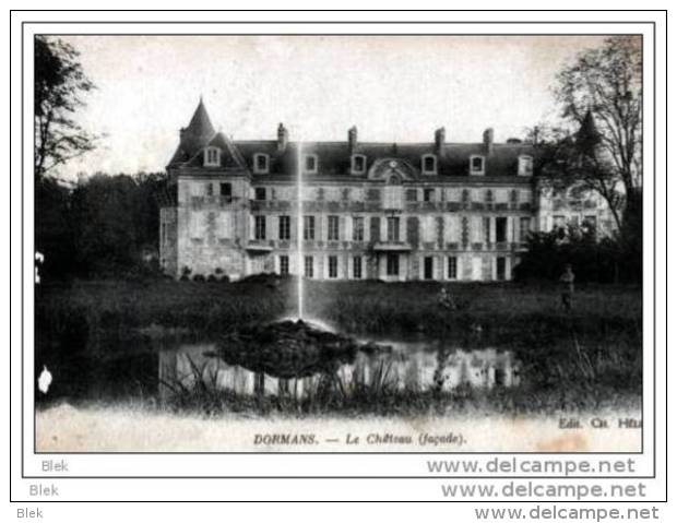 51. Marne :  Dormans .le Chateau . - Dormans