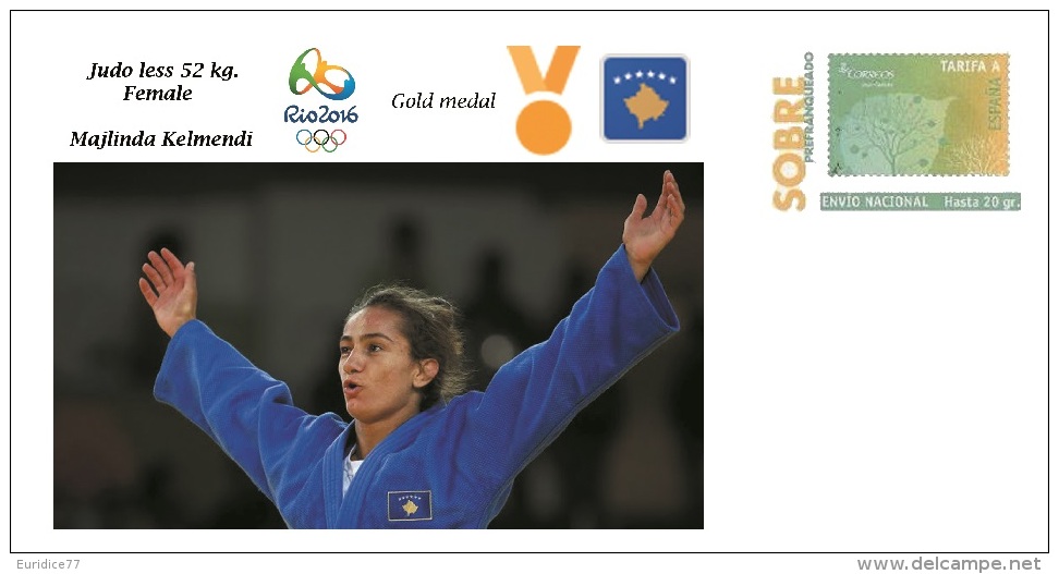 Spain 2016 - Olympic Games Rio 2016 - Gold Medal - Judo Female Kosovo Cover - Altri & Non Classificati