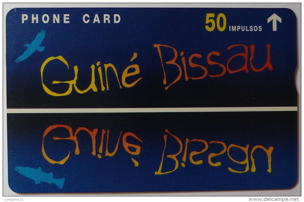 GUINEA-BISSAU - Fauna Expo 98 - Guine Bissau - Guine Telecom - 803L - 50 Impulsos - Mint - Guinea – Bissau