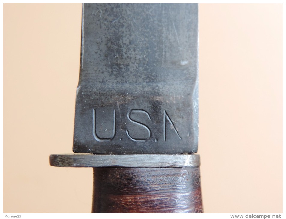 Couteau USN MK1 GENEVA FORGE, US WW2. - Messen