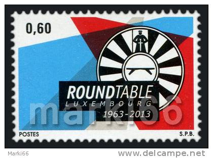 Luxembourg - 2013 - 50 Years Of The Round Table Luxembourg - Mint Stamp - Nuevos