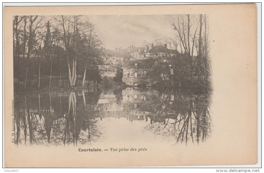 COURTALAIN (28) - VUE PRISE DES PRES - Courtalain