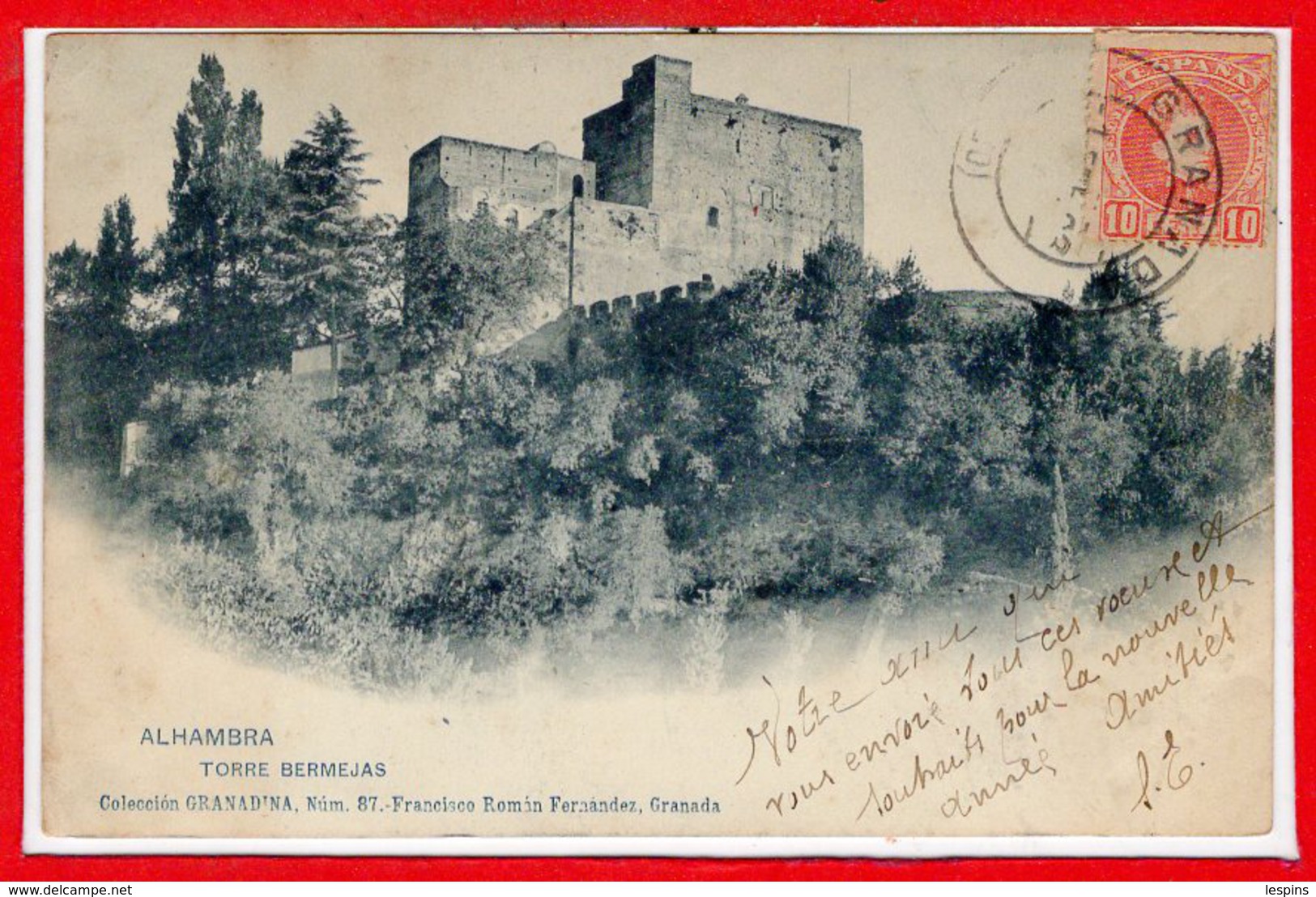 ESPAGNE -- ALHAMBRA - Torre Bermejas - Granada