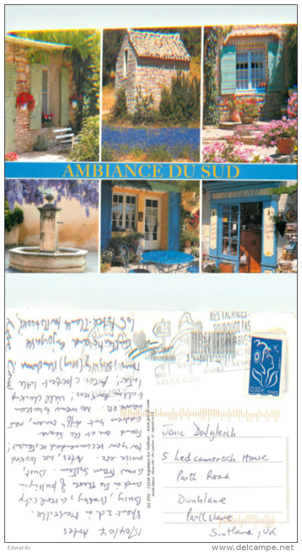 Ambiance Du Sud, France Postcard Posted 2007 Stamp - Autres & Non Classés