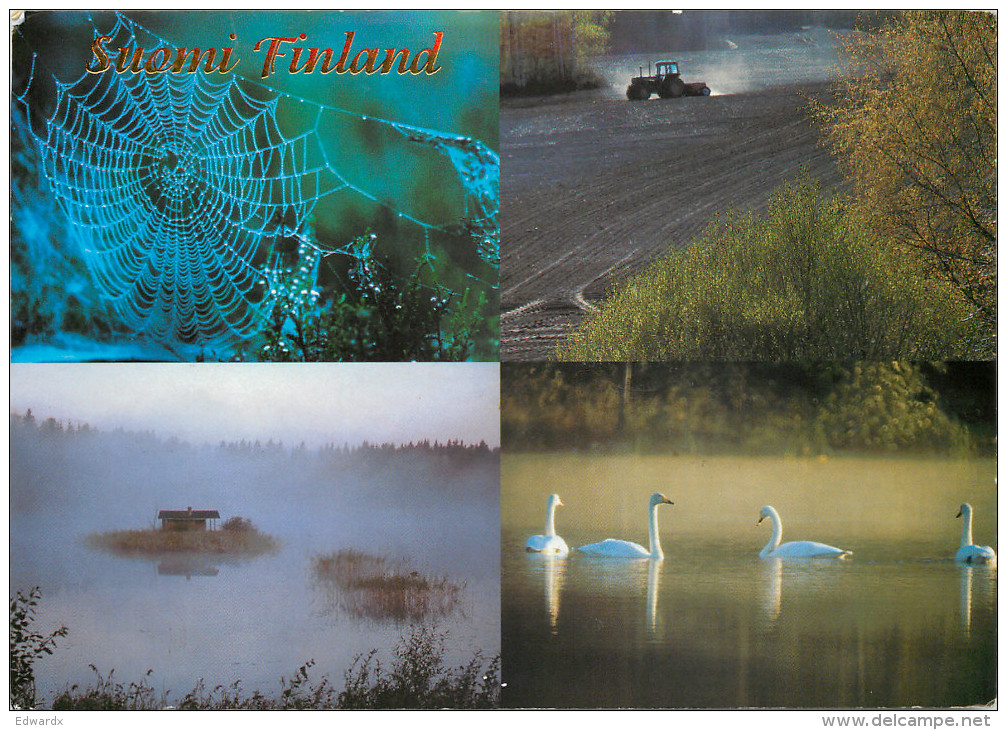 Multiview, Finland Postcard Posted 2009 Stamp - Finland