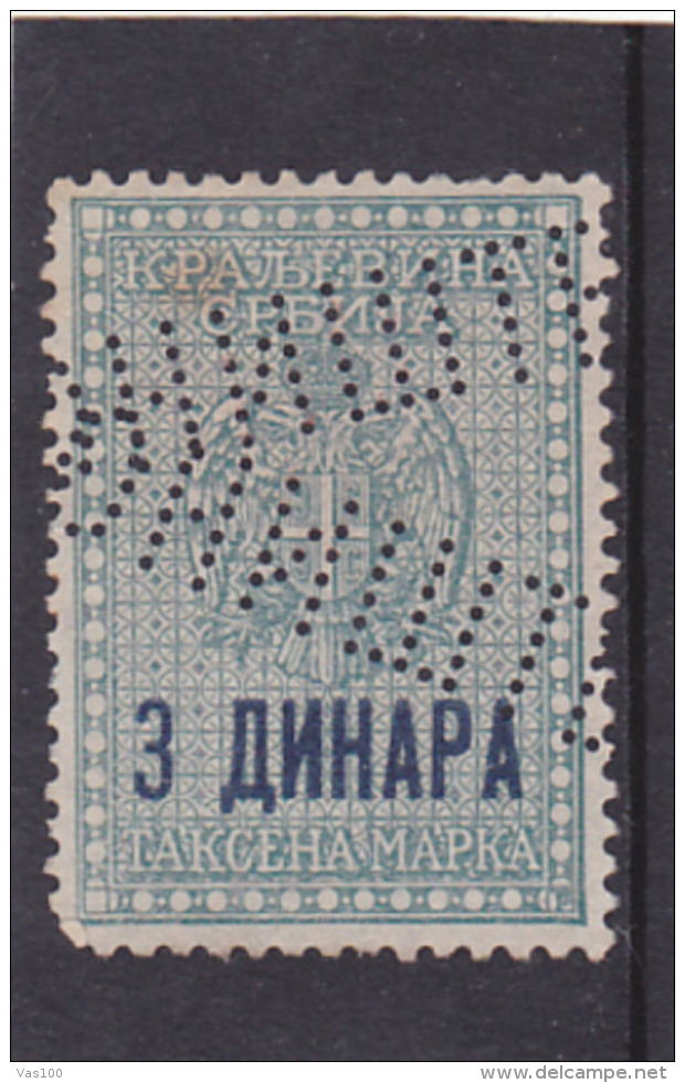 #126   RUSSIA, PERFINED SAMPLE, MNH, RUSSIA. - Perfins