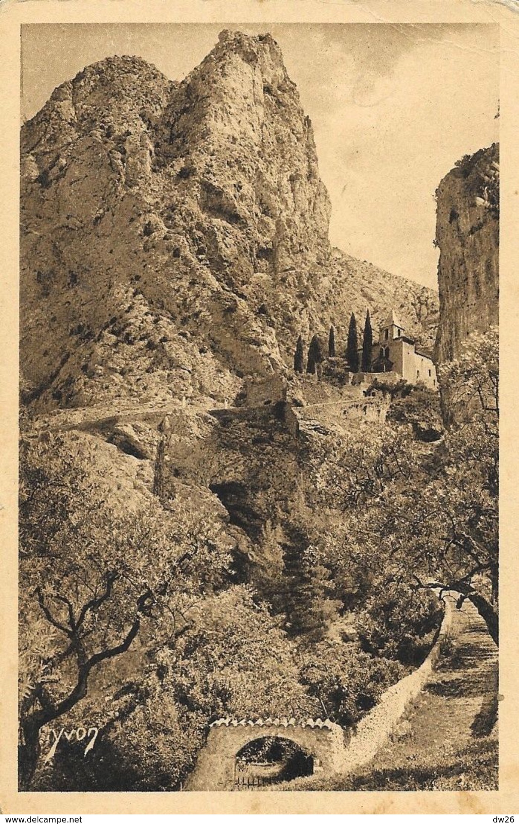 Moutiers-Ste-Marie Et La Chapelle De Beauvoir Fondée Par Charlemagne - Carte Yvon Non Circulée - Autres & Non Classés