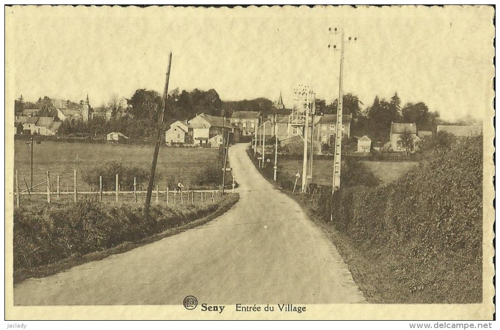 Seny -- Entrée Du Village.   (2 Scans) - Tinlot