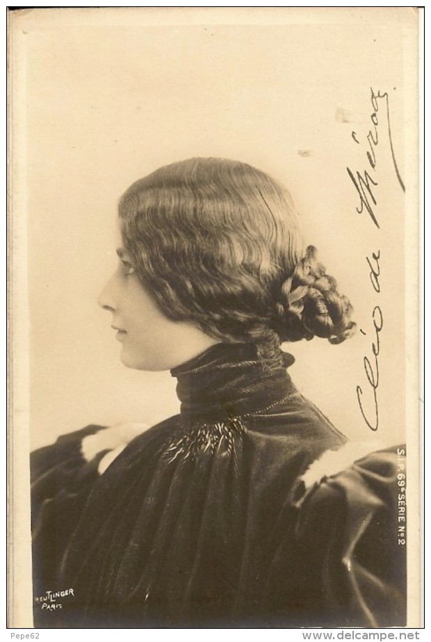 Cleo De Merode- Photo Reutlinger-cpa - Artisti