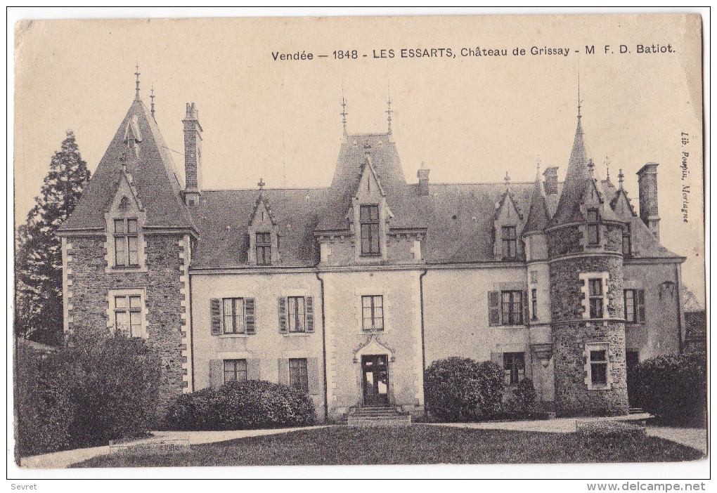 LES ESSARTS. - Château De Grissay - Les Essarts