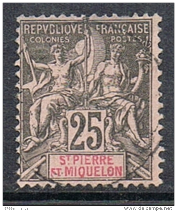 SAINT-PIERRE-ET-MIQUELON N°66 - Used Stamps