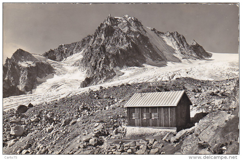 Suisse -  Orny - Cabane D'Orny Et Le Portalet - Cachet Cabane Refuge Club Alpin D'Orny - Postmarked 1951 - Orny
