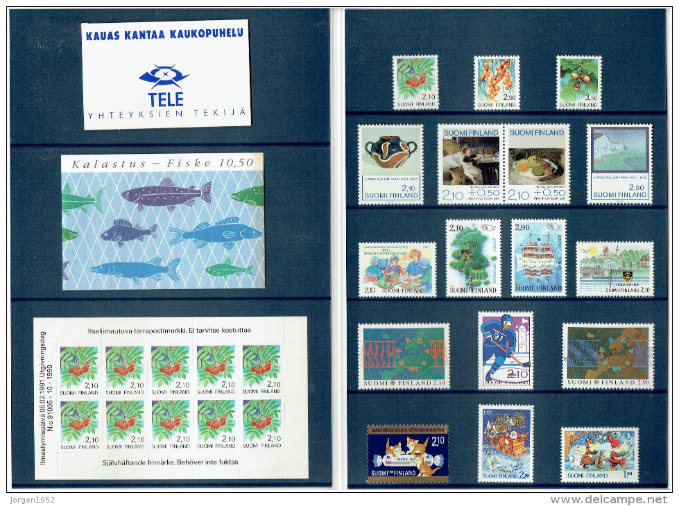 FINLAND # FROM 1991  (102MK) - Années Complètes