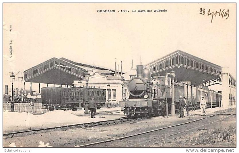 Aix Les Bains      73    La Gare Des Aubrais  (défault Voir Scan) - Orleans