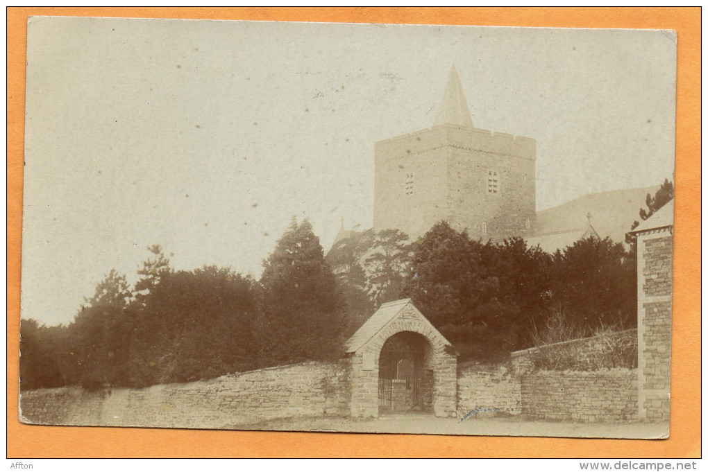 Aberystwyth 1905 Real Photo Postcard - Cardiganshire