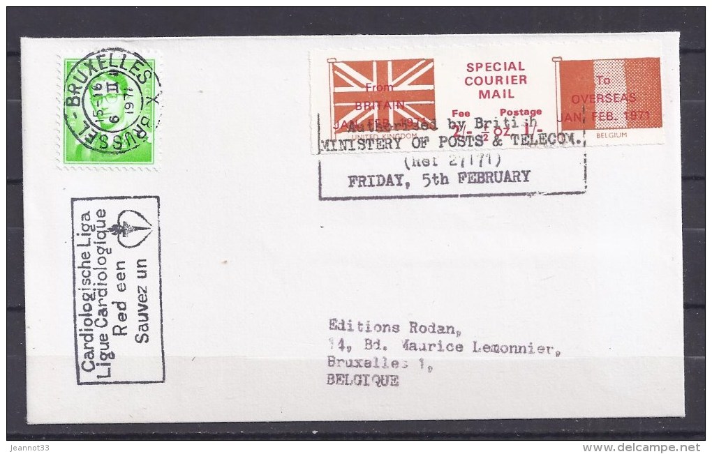 SPECIAL COURRIER MAIL - Universal Mail Stamps