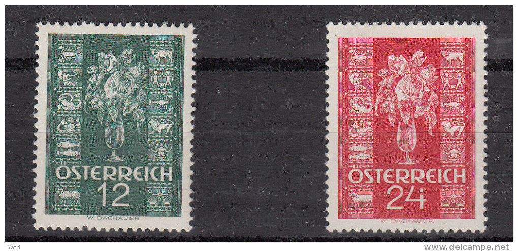 Austria 1937 - ** Mi. 658-659 - Unused Stamps