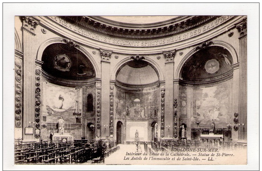 CPA-WY1004-BOULOGNE SUR MER INTERIEUR DOME DE LA CATHEDRALE - Boulogne Sur Mer