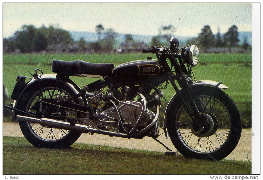 ROAD TRANSPORT - MOTORBIKE - VINCENT HRD SERIES B RAPIDE 1948  Car26 - Motorbikes