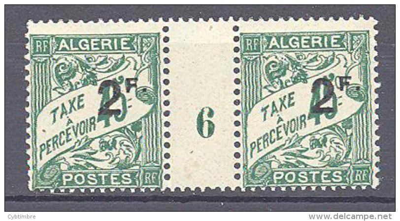 Algerie: Millésime 6 Sur Yvert Taxe N°13** - Timbres-taxe