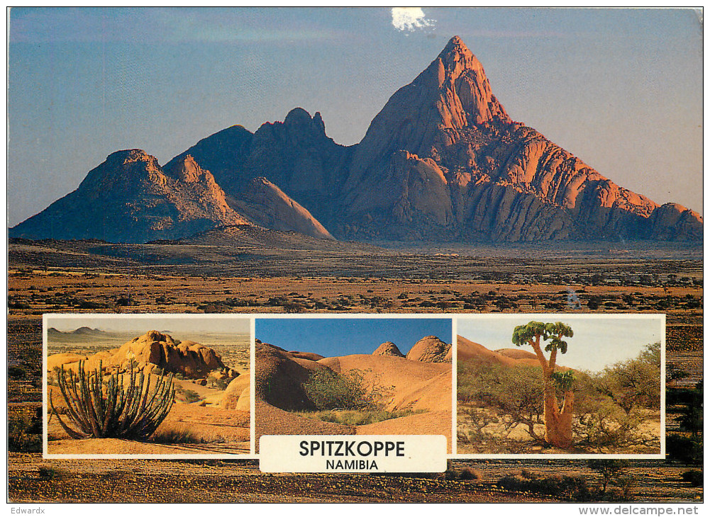 Spitzkoppe, Namibia Postcard Posted 2000 Stamp - Namibie