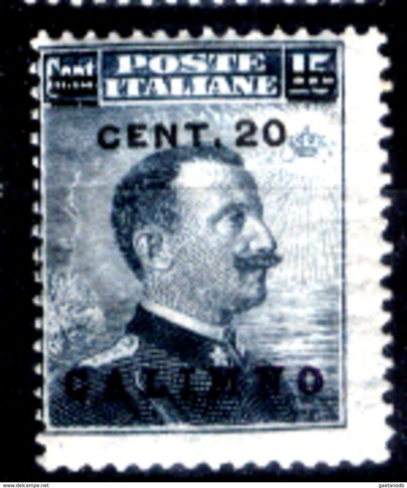 Italia-F01207 - Egeo - Calino  - 1916: Sassone N.  8 (++) MNH - Privo Di Difetti Occulti - Egée (Calino)