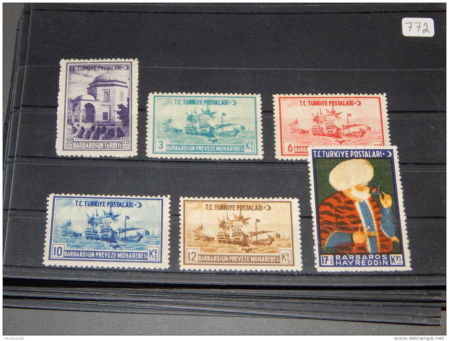 Turkey - 1941 Barbaros Hayreddin MNH__(TH-772) - Unused Stamps