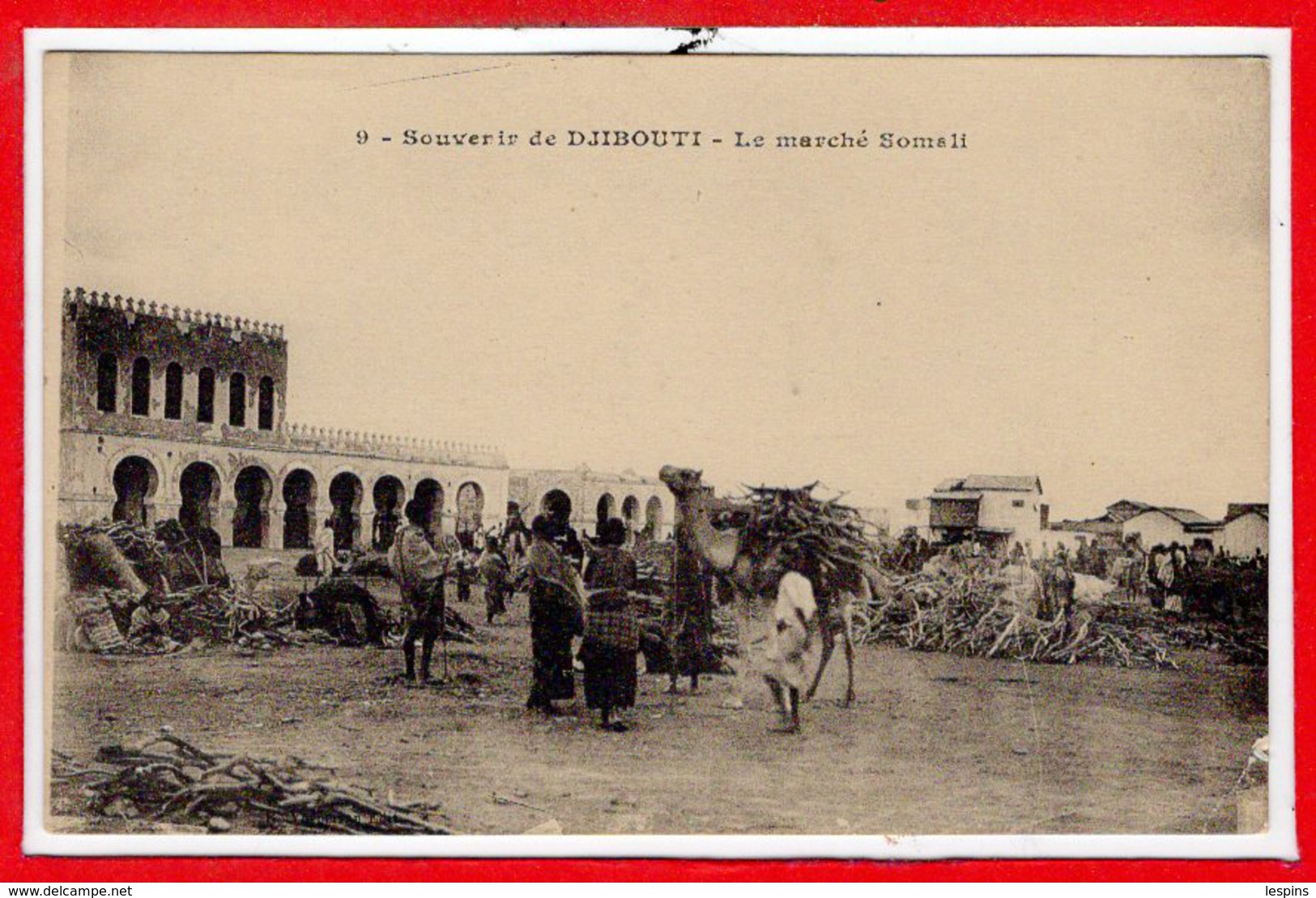 AFRIQUE --  SOMALIE - DJIBOUTI --  Le Marché - Somalie