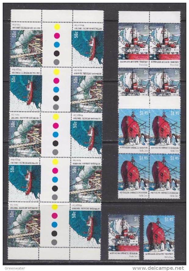 AAT 2003 Dan Ships 4v 5x** Mnh (F5499) - Nuevos