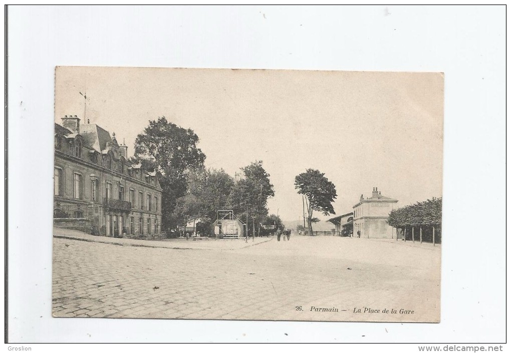 PARMAIN 26 LA PLAGE DE LA GARE 1905 - Parmain