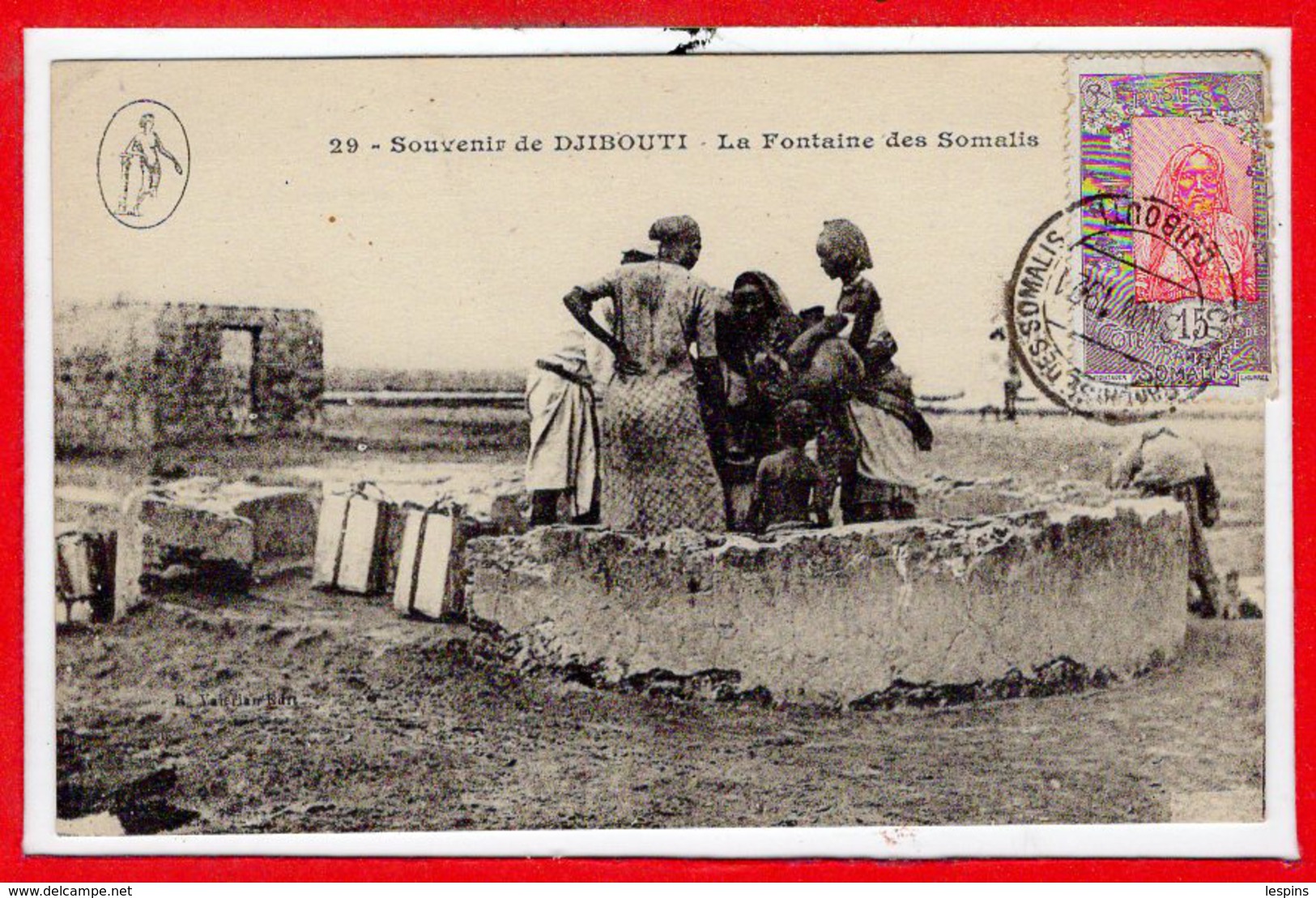 AFRIQUE --  SOMALIE - DJIBOUTI -- La Fontaine - Somalie