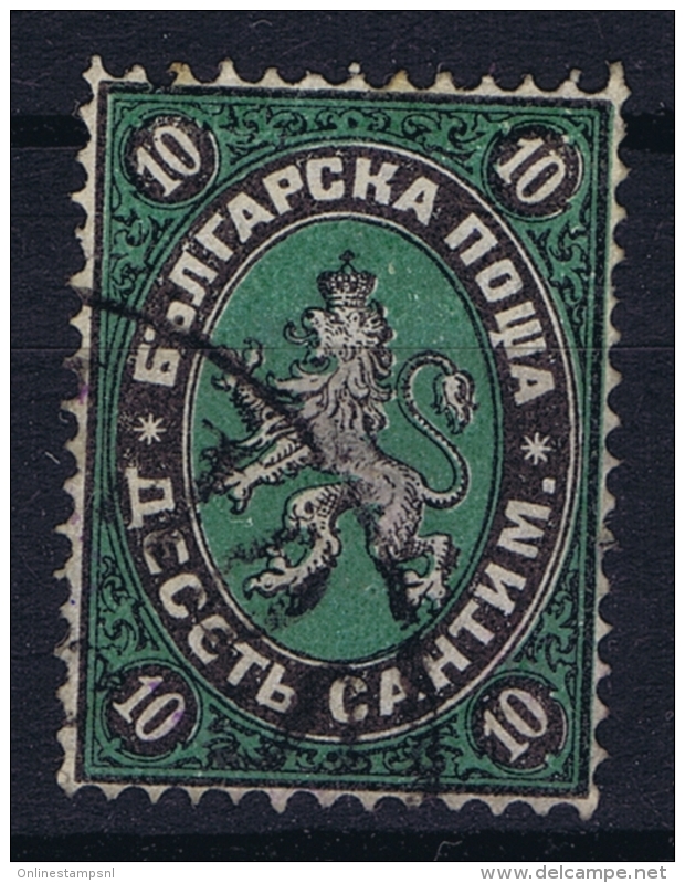 Bulgaria Mi Nr 2 , Used 1879  Signed/ Signé/signiert/ Approvato - Gebruikt