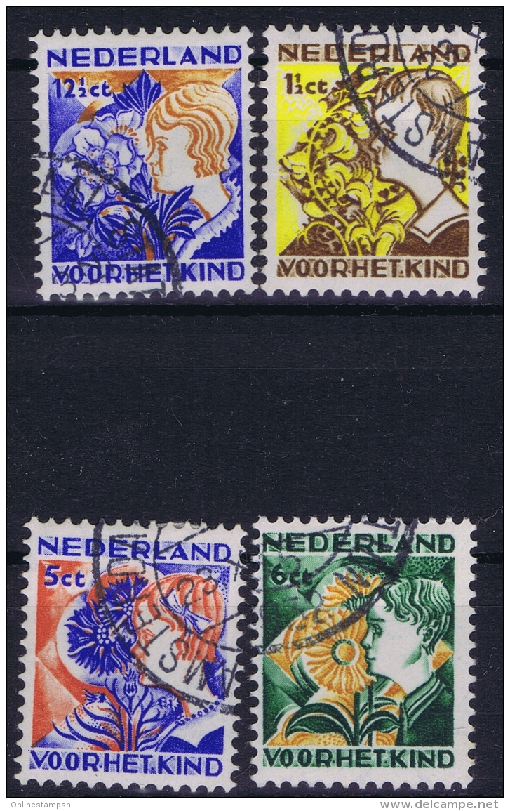 Netherlands:  NVPH Nr 248 - 251  Used - Gebraucht