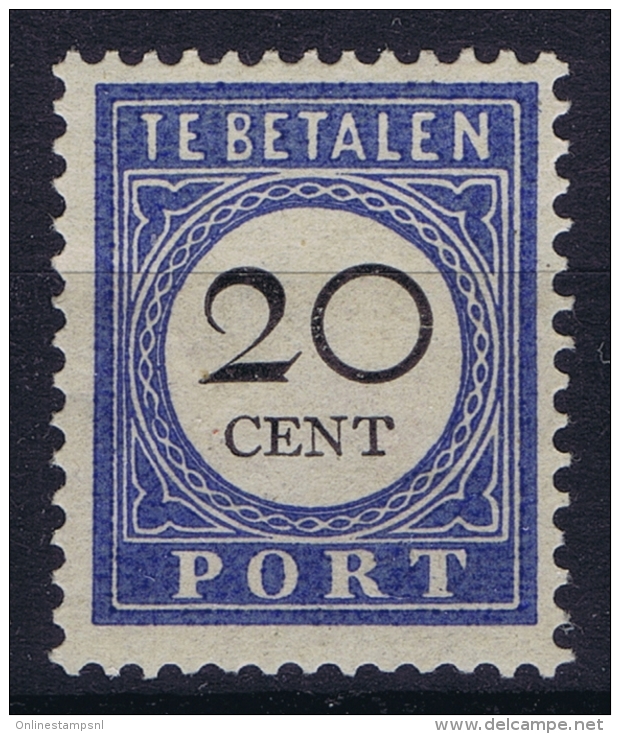 Netherlands:  NVPH Nr Port 25   MH/* Falz/ Charniere - Portomarken