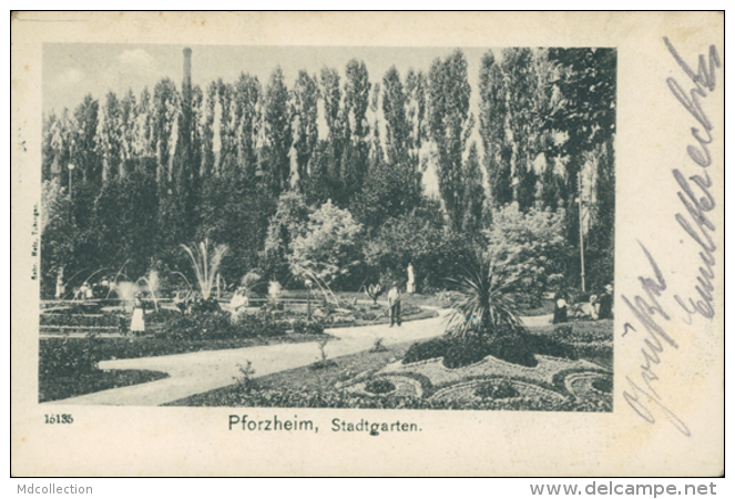 DE PFORZHEIM / Stadtgarten / - Pforzheim